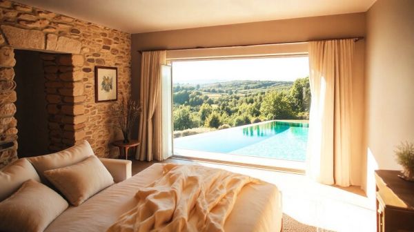 Les chambres d'hôtes en Dordogne avec vue sur piscine