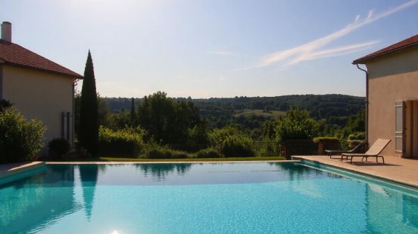 Les chambres d'hôtes en Dordogne avec vue sur piscine