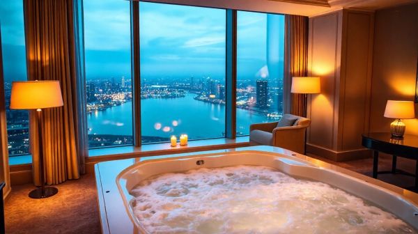 Nuit de rêve dans une suite avec jacuzzi personnel