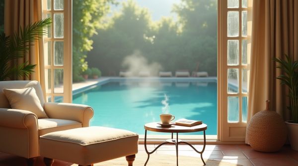 Réveillez-vous au bord de la piscine dans les chambres d'hôtes en Dordogne