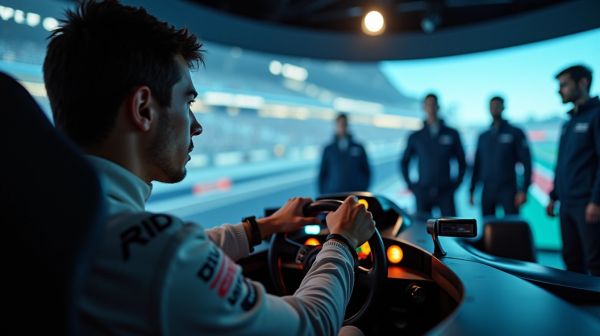 Simulateurs de course : pourquoi les pilotes professionnels s'entraînent dessus