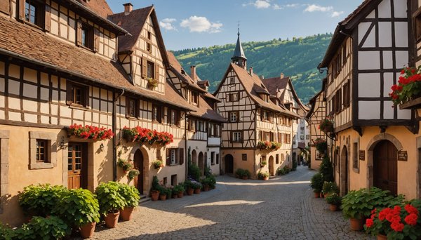 Entre vignes et villages : trouvez l'hôtel idéal en Alsace pendant votre séjour